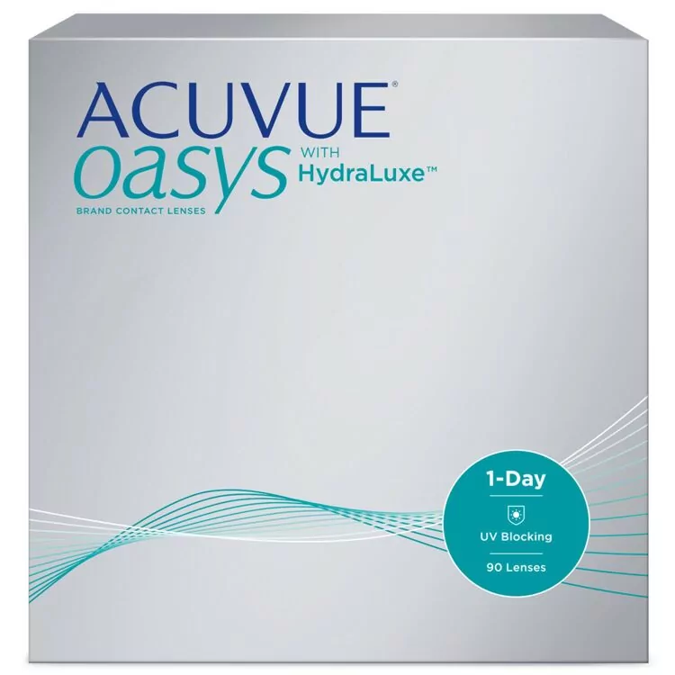 1-day Acuvue Oasys with HydraLuxe 9,0